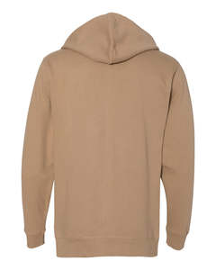 Sweat-shirt polaire zippé à capuche pour homme, couleur unie, coupe décontractée, vêtement d'automne, marque privée, vente en gros - Product Image 2