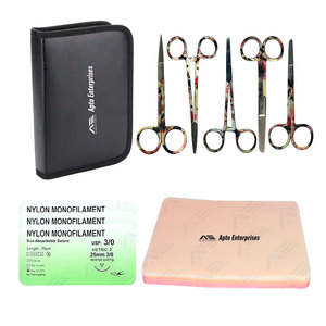 Matériaux de suture pour le développement et la formation des compétences chirurgicales, instruments médicaux, kit de pratique de suture avancé, qualité professionnelle - Product Image 1