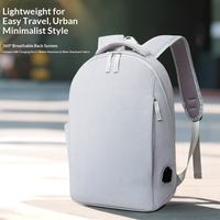 Sac à dos universitaire personnalisé avec logo pour étudiants – Design moderne et élégant en jean, fermeture éclair, port de chargement USB, grande capacité, léger, petite série