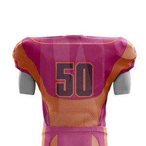 Uniformes de Fútbol Americano de Poliéster de Alta Calidad, Diseños Personalizados, Impresión Transpirable, Venta en Línea - Product Image 5