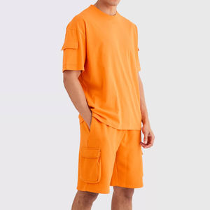 Tenue décontractée d'été pour homme, ensemble estival, coupe ample, vêtements de tous les jours, style moderne, vêtements d'été. - Product Image 3