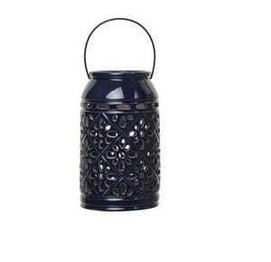 Nouvelle lanterne à bougie tendance de forme cylindrique en métal et verre de couleur noire pour la décoration de la maison, porte-bougie fini noir pour la maison - Product Image 4