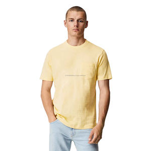 Camisetas Lisas de Algodón 100% para Hombre, de Alta Calidad, Estilo Casual para Verano, Servicio OEM - Product Image 1