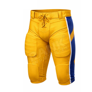Uniformes de Fútbol Americano Estampados de Manga Corta Transpirables de Nuevo Diseño, Uniformes de Fútbol Americano Personalizados de la Mejor Calidad - Product Image 4