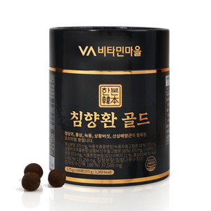 เกาหลี วิตามินวิลเลจ ยาเม็ดกำมะถันกวางผสมกฤษณาทองคำ สมุนไพรโสมแดง สารต้านอนุมูลอิสระ เสริมสร้างพลังสำหรับผู้ใหญ่ - Product Image 1