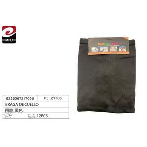 Calentadores de manos y pies negros, bufanda de lana trenzada para mayor comodidad y calidez - Product Image 1