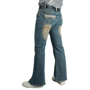 Fabricant en gros de jeans pour hommes toutes saisons, jeans personnalisés, jeans écologiques, jeans de marque de couleur unie, prix bas - Product Image 1