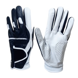 Gant de golf personnalisé pour gaucher véritable Cabretta Spandex cuir PU respirant accessoire de sport Logo personnalisé hommes femmes sport - Product Image 1