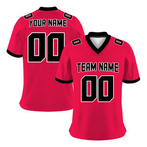 Camiseta de Fútbol Retro Personalizada al por Mayor, Diseño Personalizado, Mangas Cortas, Camisetas de Fútbol de Alta Calidad, 100% Poliéster - Product Image 3