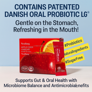 หมากฝรั่งน้ำส้มสายชูรสผลไม้ธรรมชาติน้ำตาลต่ำเคี้ยวเพื่อสุขภาพของว่างเพื่อสุขภาพ - Product Image 2