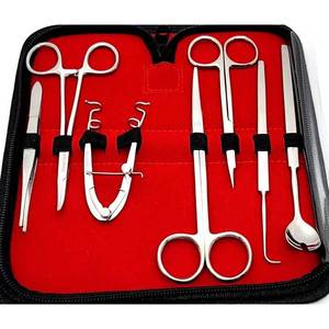<b>set</b> of 7 <b>pc</b> or grade enucleation minor micro surgery ophthalmic instrument kit reusable stainless steel - Product Image 4