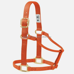 Cabestro doble para caballos hecho de nailon duradero, equipo de entrenamiento de caballos, correas gruesas de nailon, caballo Halter - Product Image 1