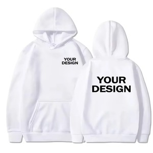 Sudadera con Capucha Unisex Amarilla de Forro Polar, Ajuste Holgado, Tejido de Punto, Color Sólido, Diseño Casual con Bolsillos, Talla Grande, Ropa de Otoño, Ecológica - Product Image 6