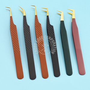 Pince à cils en fibre d'isolation légère faite à la main de haute qualité volume de cils en grappe de vison pour Kit d'artiste professionnel marque privée - Product Image 6