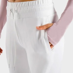 Pantalones Deportivos de Cintura Alta para Mujer, Pantalones de Yoga con Cordón, Pantalones Deportivos, Joggers - Product Image 4