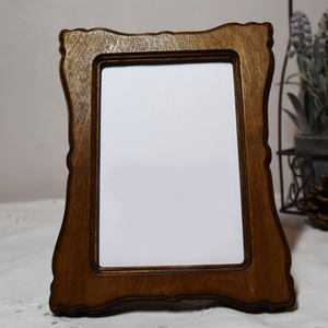 Elegant Handmade Solid Wood Photo Frame Smooth Tabletop Display for Home Office Living Room Luxury Rustic Decor Premium - Product Image 3