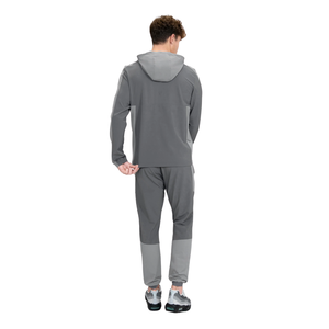 Chándal con Capucha Personalizado al por Mayor, de Primera Calidad, con Cremallera Frontal, Tejido Elástico de Spandex/Nylon, Diseño Estampado, para Gimnasio y Running - Product Image 2