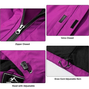 Giacca <span class=keywords><strong>da</strong></span> sci fodera giacca antipioggia <span class=keywords><strong>da</strong></span> Snowboard invernale 3 in 1 <span class=keywords><strong>da</strong></span> <span class=keywords><strong>donna</strong></span> con cappuccio staccabile in pile resistente all'<span class=keywords><strong>acqua</strong></span> tessuto 100% poliestere - Product Image 3