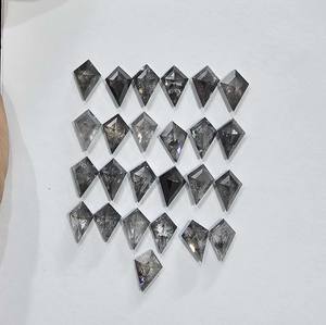 Diamante de forma de cometa tipo sal y pimienta de 0.50 quilates a 1 quilate para la fabricación de joyas, diamante de forma personalizada tipo sal y pimienta, mejor precio. - Product Image 2