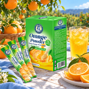 Vinut Trust - Mezcla de Polvo para Bebida Instantánea de Naranja, Caja de 20 Sobres de 320 g con Extracto de Fruta Real al 12% Brix, Exportador Mayorista - Product Image 1