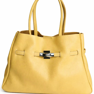 Bolso de Hombro de Cuero de Diseño Premium – Elegante Bolso de Mano de Grano Completo para Damas - Product Image 1
