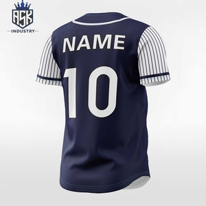 Camiseta de Béisbol Bordada Vintage para Hombre, Jersey de Béisbol Personalizado con Envío y Entrega - Product Image 2