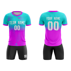 Uniformes de fútbol ligeros con logotipo personalizado a precio económico. Diseña tu propia ropa deportiva. Conjuntos de uniformes de fútbol en venta. - Product Image 1