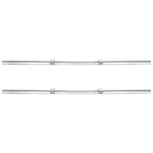 Set di movimento lineare SBR20 da 1500 mm per CNC fai-da-te e automazione, include due guide da 59 pollici e quattro blocchi SBR20UU con componenti del cuscinetto a nucleo - Product Image 1