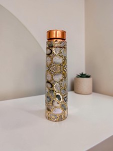ขวดน้ำหินอิมพีเรียล จาก Indian exports international ทองแดงบริสุทธิ์ที่ได้รับการรับรอง - Product Image 1