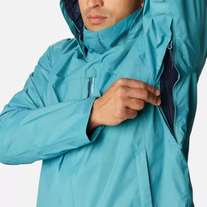 Veste coupe-vent en toile pour homme, style personnalisé, imperméable, respirante, fermeture éclair sur le devant, randonnée en montagne, ski, pluie, unisexe - Product Image 6