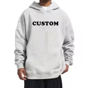 100% Cotton Winter Fleece Heavyweight Pullover Hoodie Streetwear Hip-hop Style Digital Printing Eco-Friendly Plus Size - Product Image 1