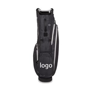 Bolsa de Golf Profesional de Cuero PU Resistente, Color Negro, con Divisores de Palos Multiusos y Patas Reforzadas para Mayor Estabilidad - Product Image 4