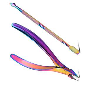 2026 OEM Curved Finger <b>Nail</b> Nippers Set with Wide Jaw Opening Stainless Steel High Quality Cuticle <b>Nail</b> <b>Tools</b> - Product Image 2