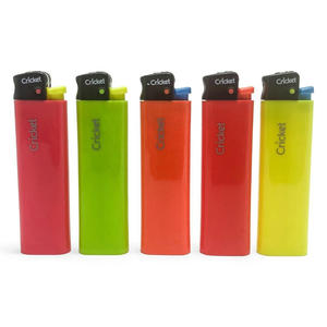 Briquets à gaz portables coupe-vent / Briquet à gaz jetable Cricket en vente, briquet Cricket 20 pièces/boîte, 500 pièces/carton - Product Image 2