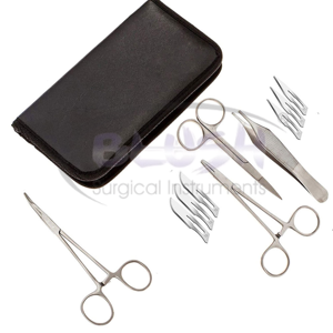 Podiatry Students Kit 7-Piece Foot Care Training Manicure Practice Instruments Steel Luxurious Toenail Care By <b>Blush</b> Surgical - Product Image 1