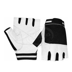 Top Selling Reusable <b>Half</b> Finger Neoprene Gym Gloves Non <b>Slip</b> Grip Lightweight for Bodybuilding and Fitness - Product Image 2