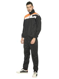 Survêtements de sport d'hiver pour hommes, design vierge, pour l'entraînement, le jogging, en molleton, impression sérigraphique OEM, logo personnalisé - Product Image 3