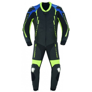Meilleur fournisseur de combinaisons de course pour moto, design personnalisé, séchage rapide, vêtements de protection pour motards, combinaison de course en cuir de vachette. - Product Image 1