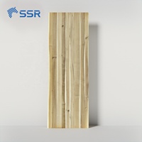 SSR VINA - Plan de travail en bois d'acacia à bord collé - Planches de bois d'acacia à bord vivant pour plans de travail DIY