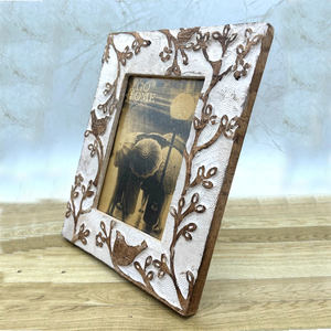 Modern Handmade Solid Wooden Photo <b>Frame</b> Clean Tabletop Display <b>for</b> Home Office <b>Living</b> <b>Room</b> Contemporary Rustic Decor Premium - Product Image 3