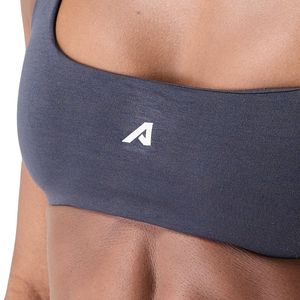 Dark <b>Blue</b> Women's Strappy Back Sports <b>Bra</b> Breathable Athletic Workout <b>Bra</b> for Running Yoga Gym Fitness Activewear - Product Image 5