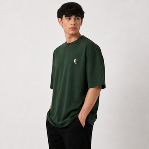 เสื้อยืดโอเวอร์ไซส์ผู้ชาย ผ้าเนื้อนุ่ม แขนสั้น คอกลม สไตล์ลำลอง สตรีทแวร์ ใส่สบายทุกวัน รับผลิตแบบ OEM - Product Image 4