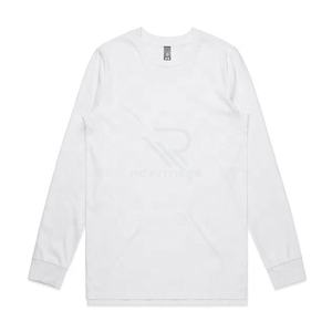 Sweat-shirts à manches longues et col rond en gros, retour facile, 100% coton, coupe classique, logo brodé personnalisé pour hommes - Product Image 5