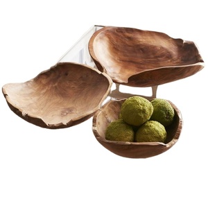Bols design en bois de haute qualité pour restaurants, hôtels, cadeaux de mariage et de mariage. - Product Image 1