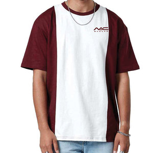 เสื้อยืดโอเวอร์ไซส์พรีเมียมสำหรับผู้ชาย ทรงหลวม คอกลม แขนสั้น ผ้าฝ้าย แฟชั่นแนวเมือง ใส่ได้ทุกวัน - Product Image 1