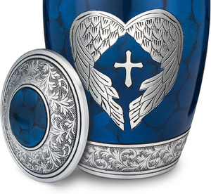 Urnas de Cremación de Latón Hechas a Mano, Estilo Americano, Urnas Funerarias Masculinas y Femeninas con Logotipo Personalizado - Product Image 2