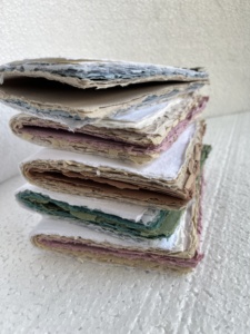 Cuadernos de Papel con Borde Decorativo, Libretas de Papel de Algodón Hechas a Mano, Suministro de Papelería de Calidad para Exportación al por Mayor OEM - Product Image 3