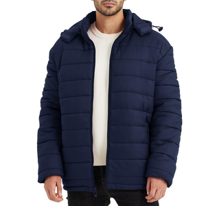 Cold Weather Windproof Thermal Winter Outerwear Men Puffer <b>Jacket</b> Men's <b>Thick</b> Padded Puffer <b>Jacket</b> For Sale - Product Image 5