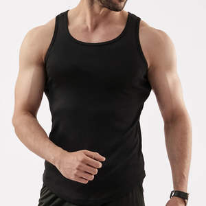 Débardeurs de fitness pour hommes, maillots de sport pour musculation, gilets de gym avec logo personnalisé et impression sérigraphique - Product Image 5