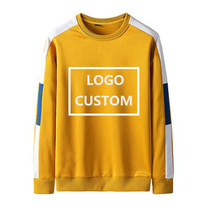 Sweat-shirt en polaire pour homme, sur mesure, de haute qualité et pas cher, col rond, manches longues, style streetwear, coupe ample - Product Image 6